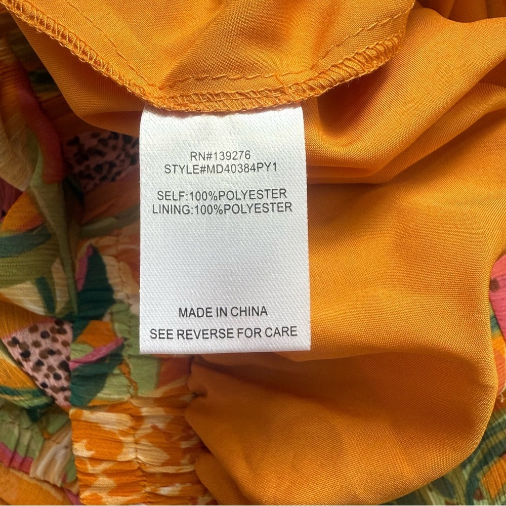 My Danielle Beach Vibrant Tropical Stretchy A-line Prairie Layered Women’s Skirt - Picture 5 of 9